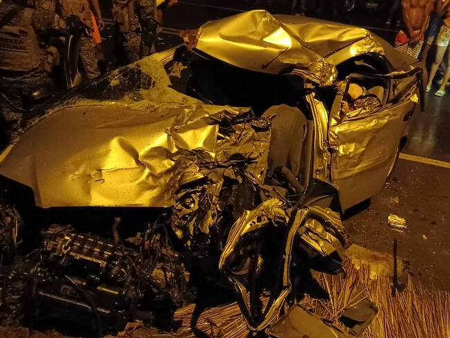 Tres miembros de una familia muertos y dos heridos deja accidente en tránsito en Sucre