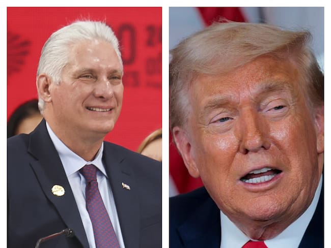 CARACAS, VENEZUELA DECEMBER 14: The president of Cuba, Miguel Diaz Canel, attends a meeting of leaders of the member states of the Bolivarian Alliance for the Peoples of Our America and the Promotion and Trade Treaty (ALBA-TCP), in Caracas, Venezuela, December 14, 2024. (Photo by Pedro Rances Mattey/Anadolu via Getty Images). Presidente de EE.UU., Donald Trump . Foto: Chip Somodevilla/Getty Images