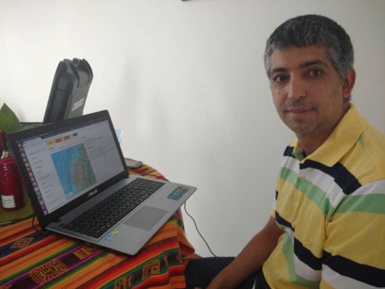 Gaspar Monsalve Mejía, doctor en Geofísica de la Universidad de Colorado