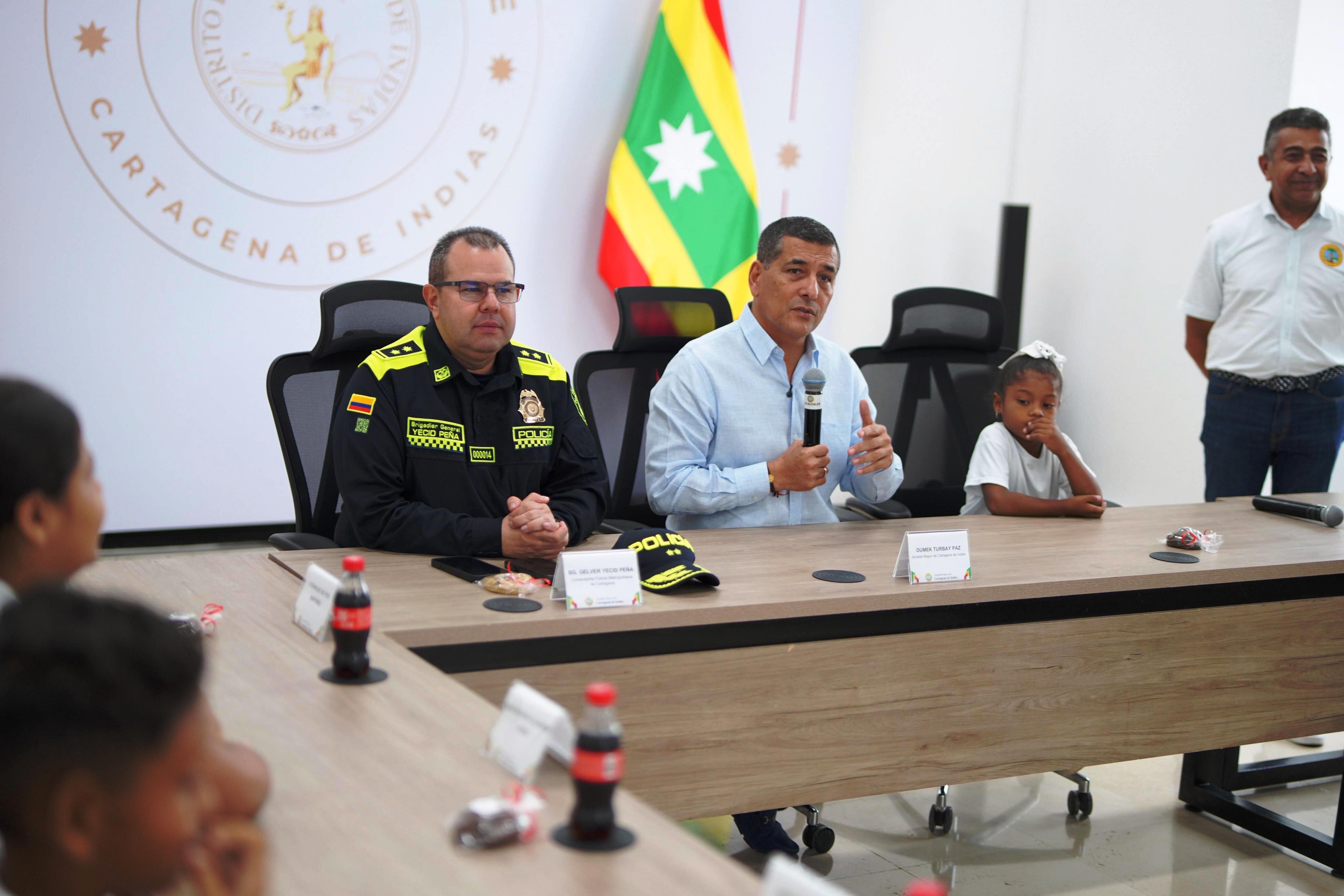 Alcaldía de Cartagena rehabilitará dos importantes Estaciones de Policía: Los Caracoles y Caribe Norte en Chambacú