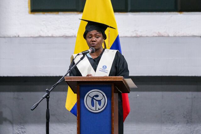 Francia Márquez recibió su título de doctora honoris causa en educación. Foto: Colprensa.