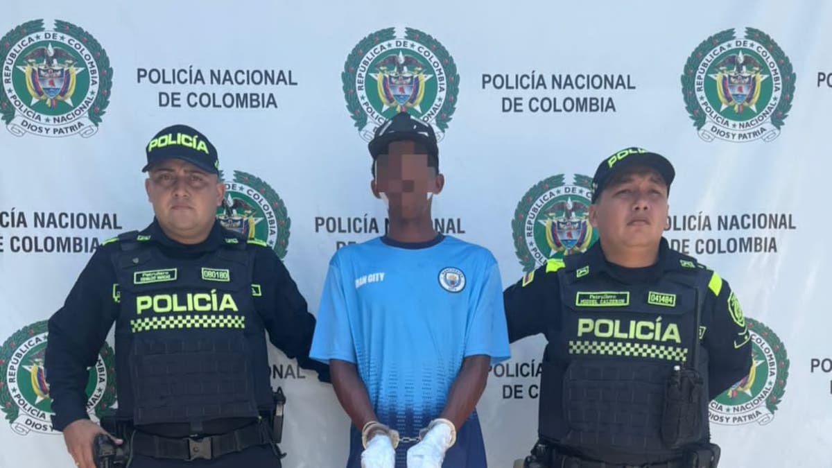 Capturado en flagrancia presunto responsable de homicidio en Santa Marta