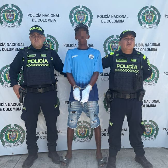 Capturado en flagrancia presunto responsable de homicidio en Santa Marta / MESAN