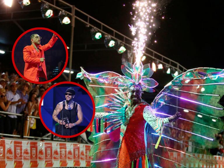 Feria de Cali / cali.gov.co (Alcaldía de Cali) //  Yandel / Billboard Latin Music Awards Getty Images // Ryan Castro / American Music Awards Getty Images