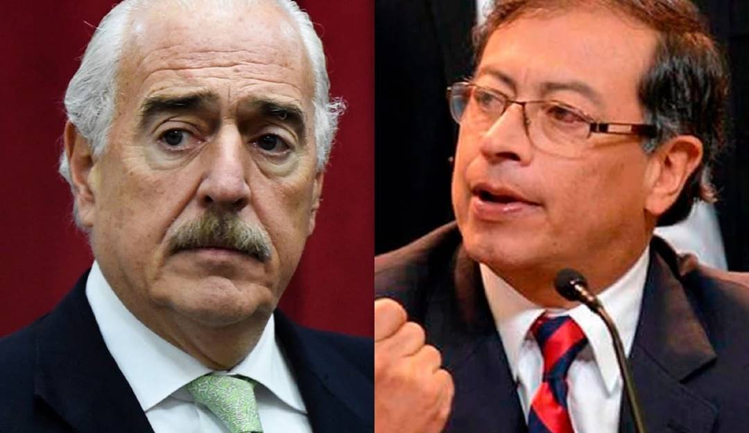 Pastrana y Gustavo Petro - AFP