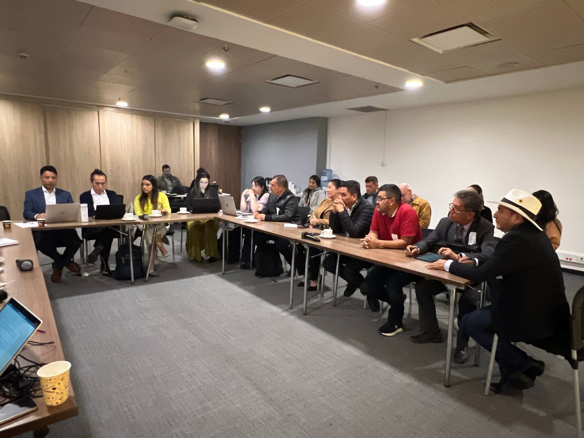 Los alcaldes esperan que se asignen recursos para puntos críticos de la Transversal del Sisga. Foto | @ingridsogamoso