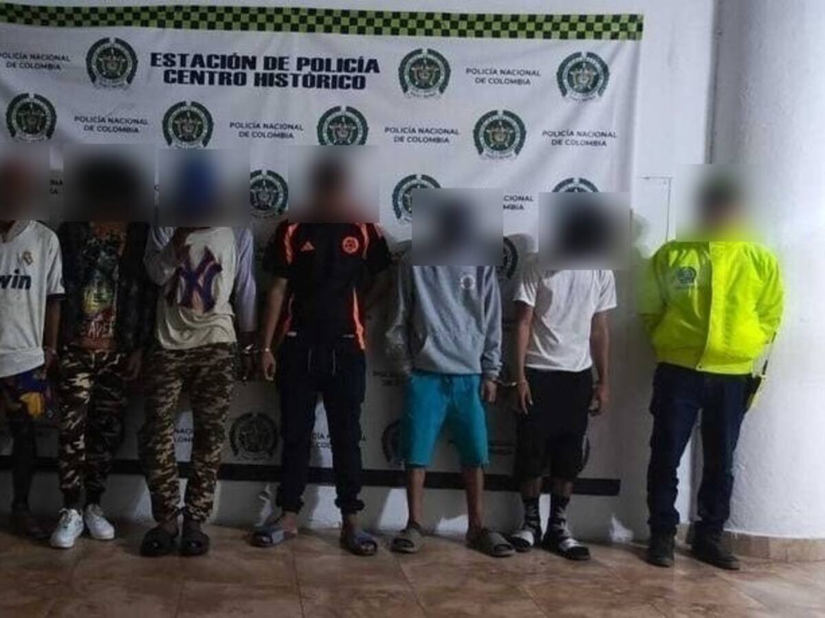 Cayó banda ‘Los Comisionistas’ por tráfico de estupefacientes en el Centro Histórico