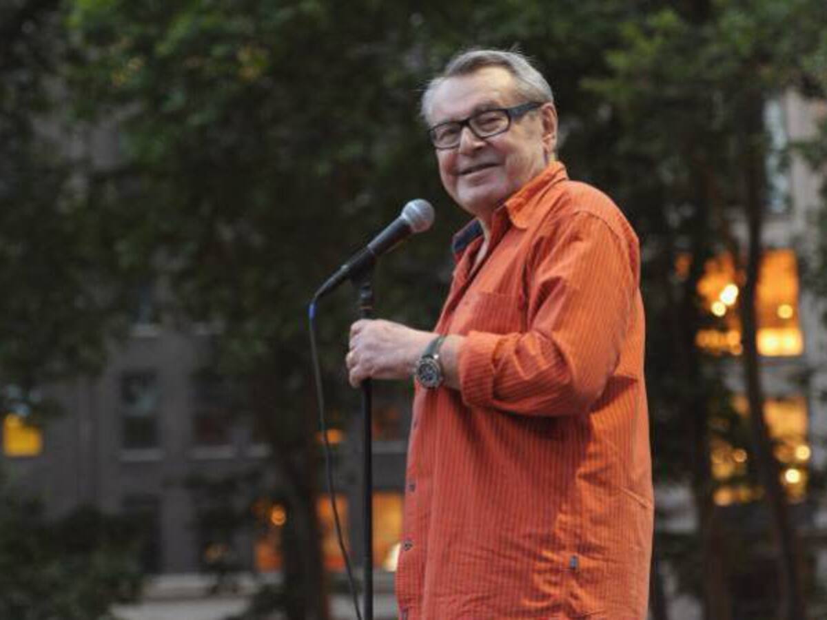 Milos Forman, dos veces ganador del Oscar, leyenda del cine