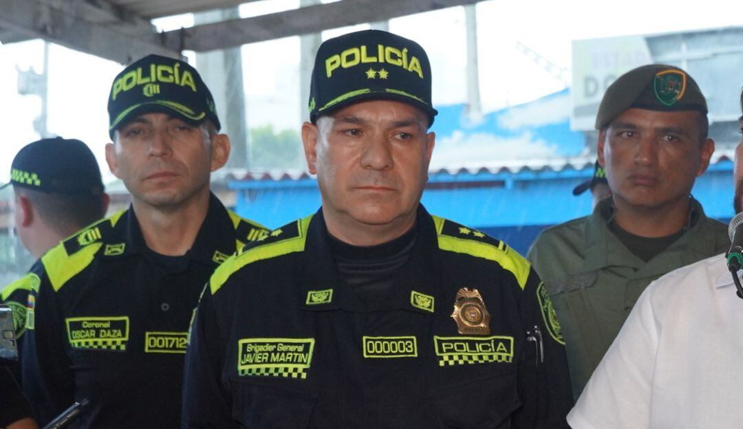 General Javier Martín, jefe nacional del servicio de Policía