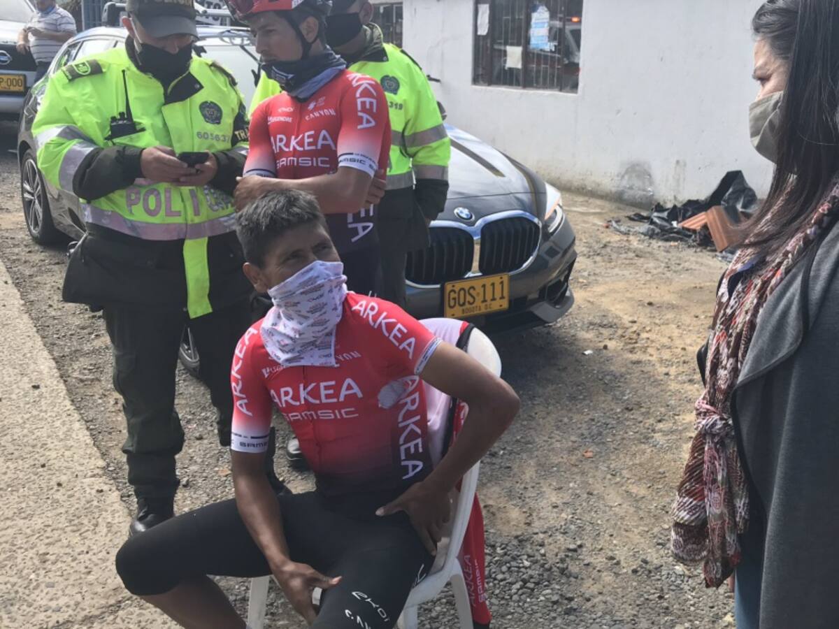 Conductor que atropelló a Nairo Quintana estaba violando el aislamiento