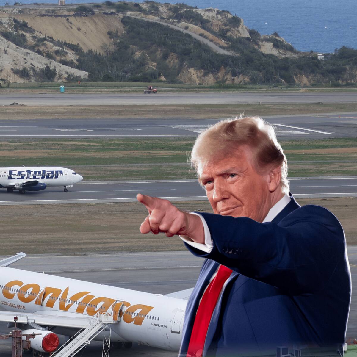 Trump anuncia que se retoman los vuelos comerciales a Venezuela, ¿cuándo se reabre el espacio aéreo?