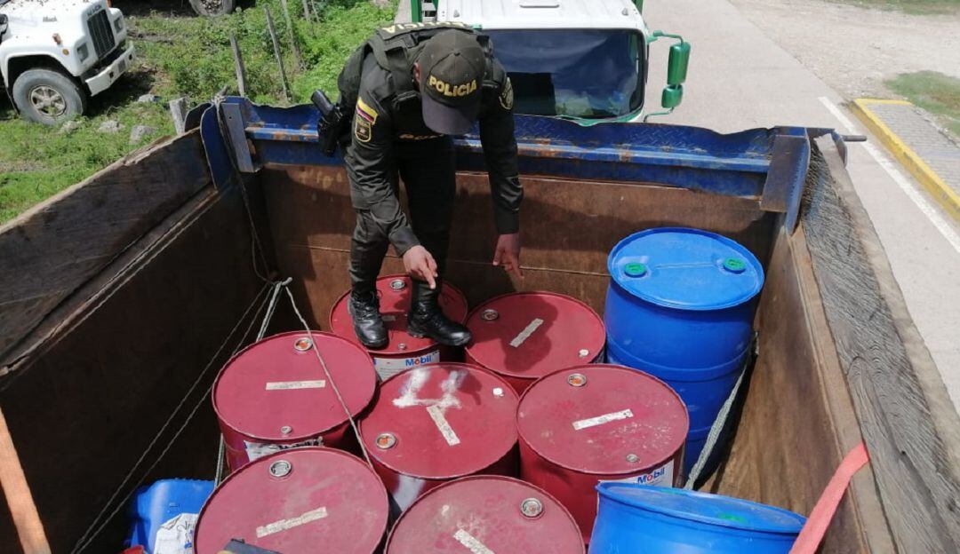 El combustible era transportado en una tractomula entre Norosí y Río Viejo