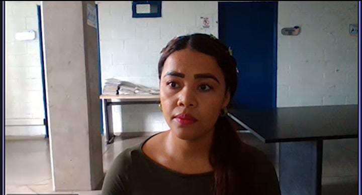 La profesional de ingeniería civil está recluida en centro carcelario