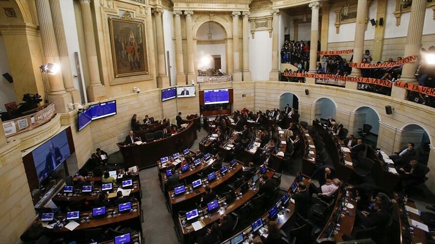 Congreso aprueba en último debate proyecto de creación de la JEP. Foto: Colprensa