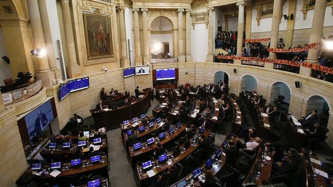Congreso aprueba en último debate proyecto de creación de la JEP. Foto: Colprensa