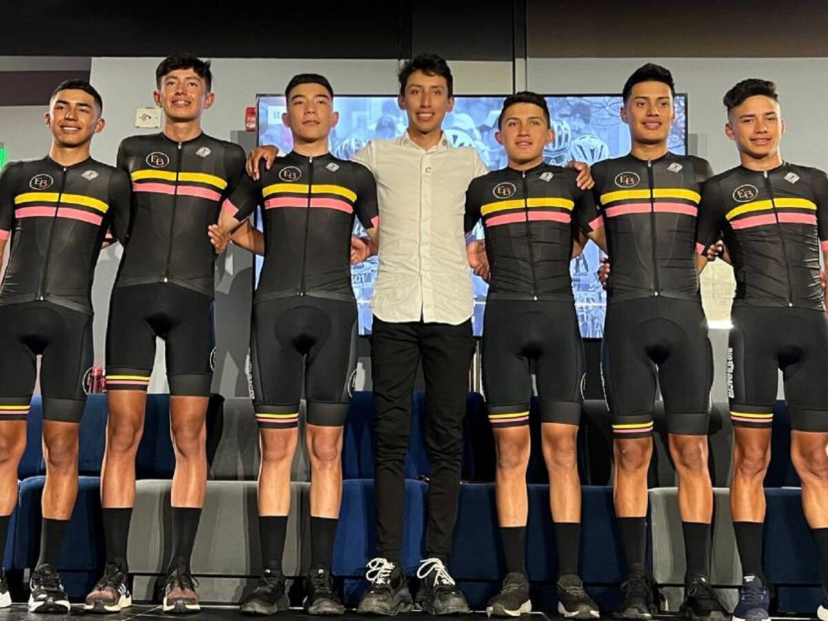 Egan Bernal presentó su proyecto para impulsar a jóvenes ciclistas