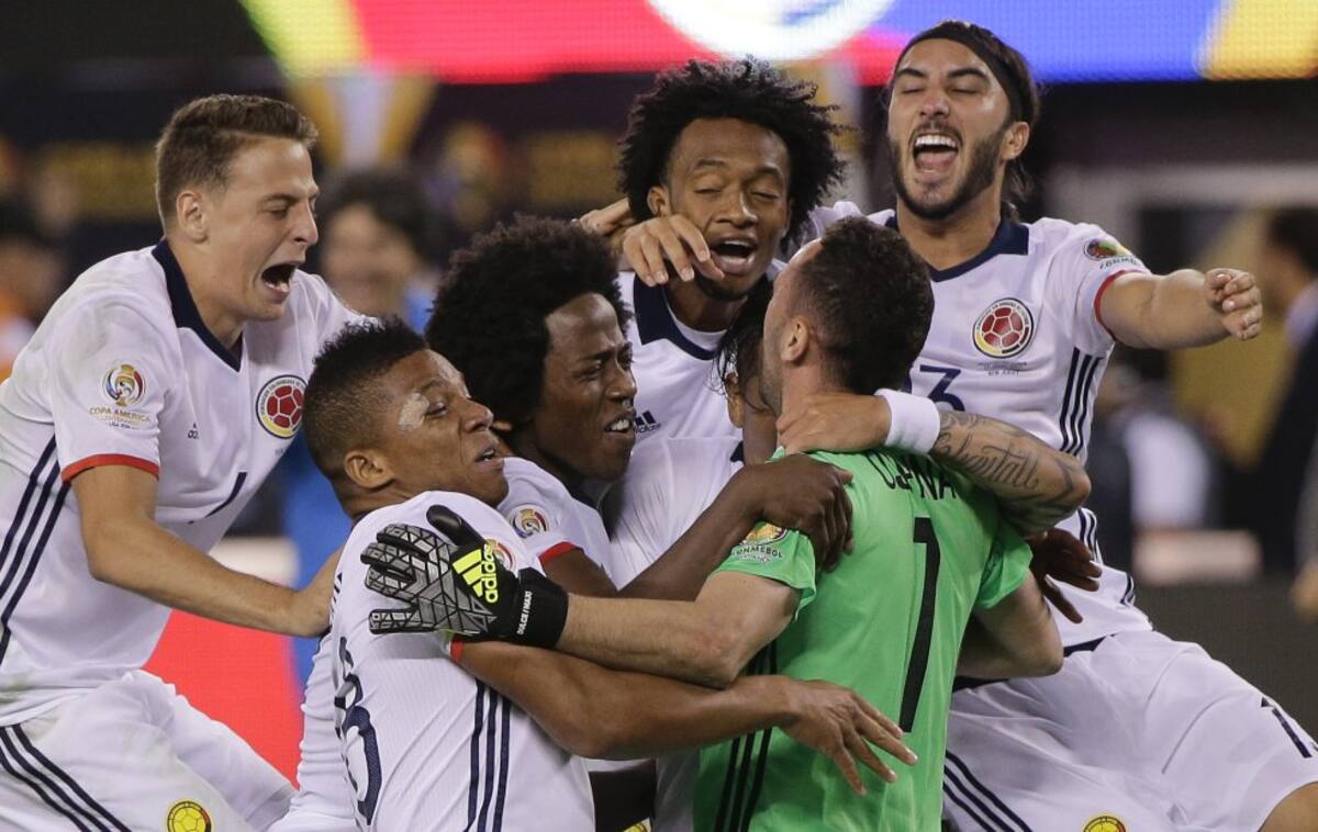 (17/06/16) David Ospina fue la gran figura en la definición en penales ante Perú. Tras el 0-0 Colombia clasificó a la semifinal de la Copa.