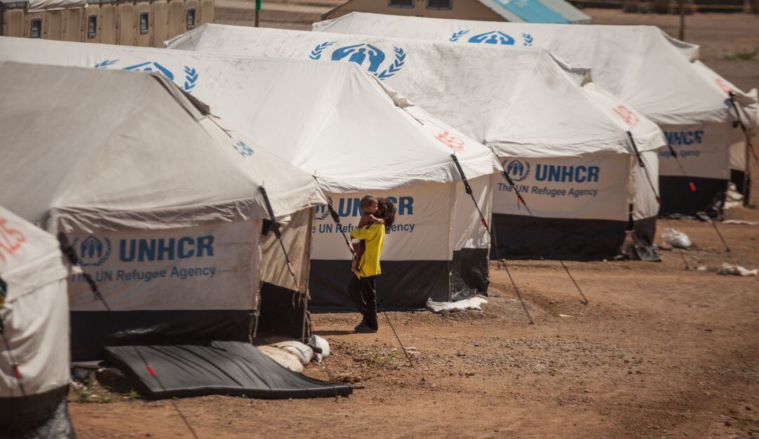 Centro de migrantes en Maicao