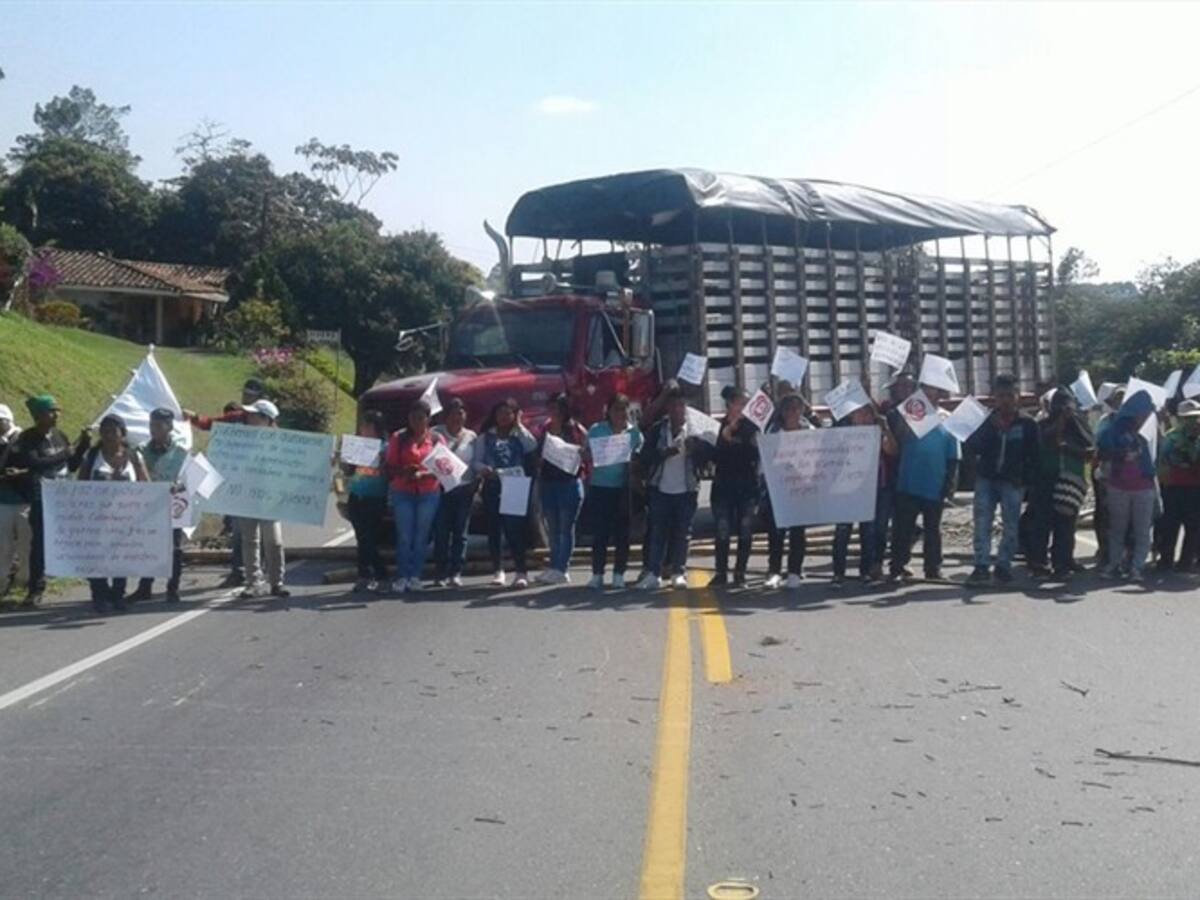 Minagricultura explica las implicaciones del cierre de la vía Panamericana