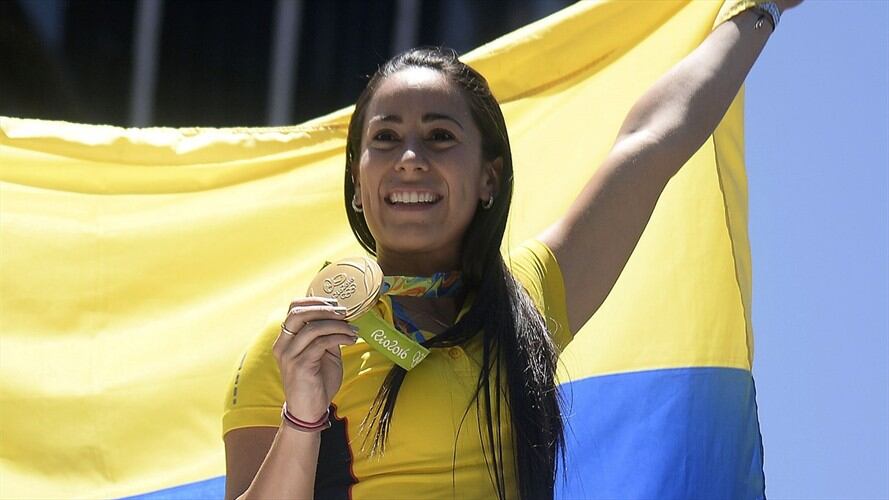 Mariana Pajón publica video para aclarar polémica por accidente de tránsito en Medellín. Foto: Getty Images