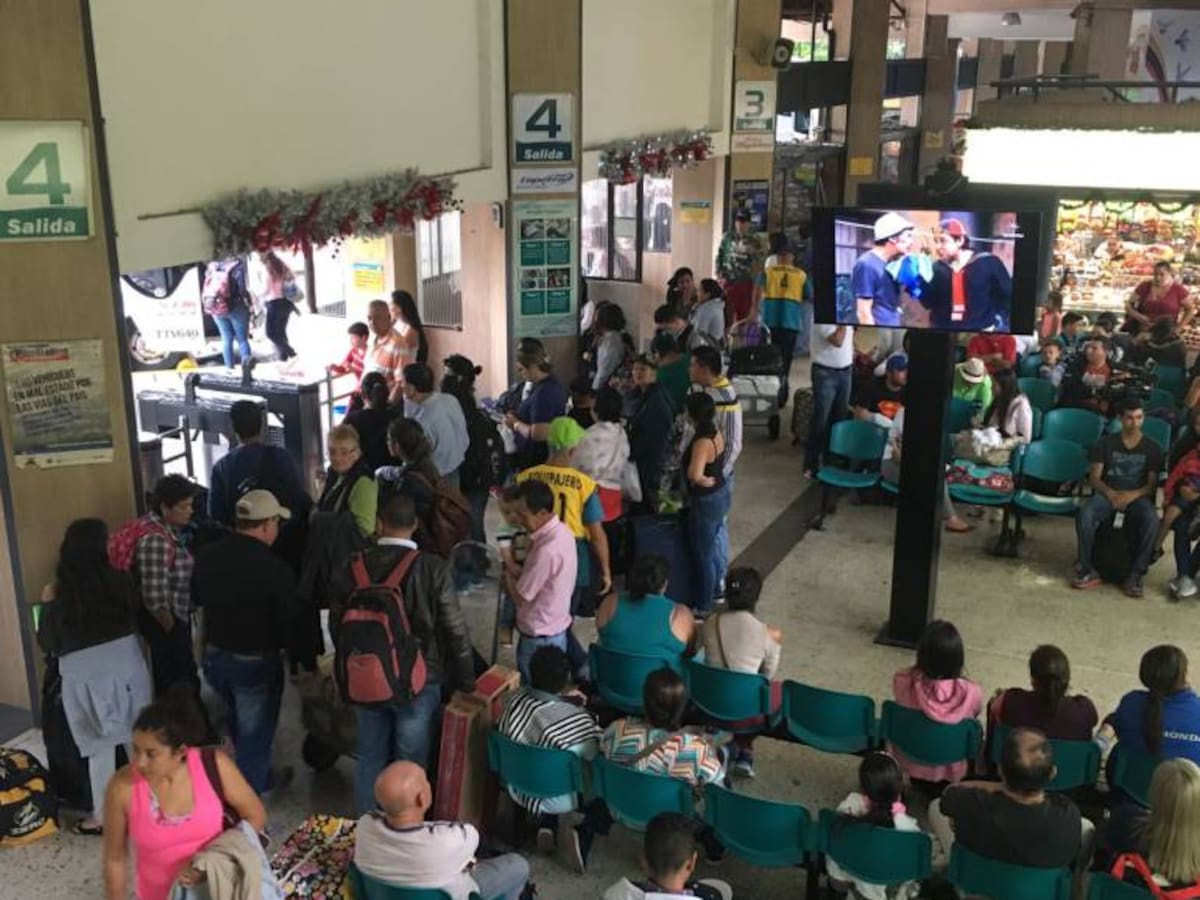 Más de 40 mil personas han salido desde la Terminal de Transportes