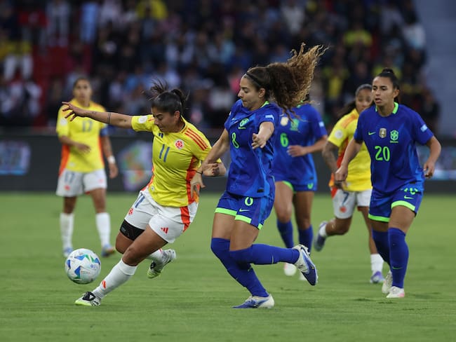 Colombia es subcampeona de la Copa América femenina 2025, tras caer en un partidazo con Brasil. (Photo by Franklin Jacome/Getty Images)