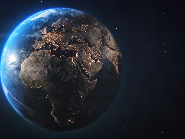 Planeta Tierra visto desde un satélite / Maps from NASA: