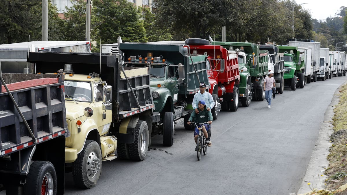 Camioneros envían dura respuesta a Fasecolda por idea de no asegurar vehículos del paro
