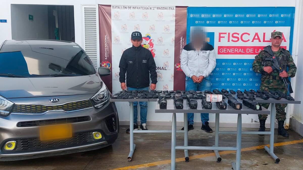 Con más de 1000 millones de pesos fue capturado un hombre en el Huila