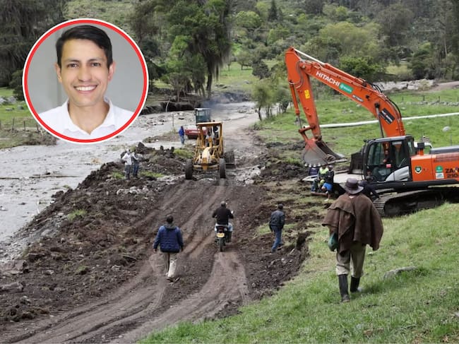 El secretario de Infraestructura de Boyacá, Leonardo Álvarez Fonseca, señaló que seguirán trabajando en las provincias con maquinaria para restablecer el tránsito.