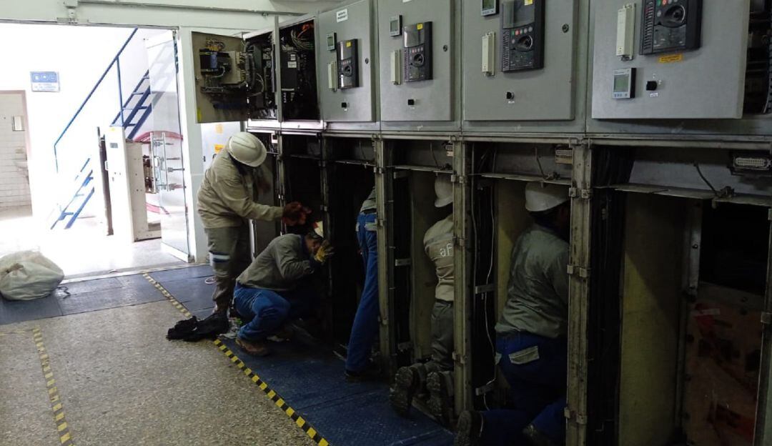 Trabajos en Bolívar