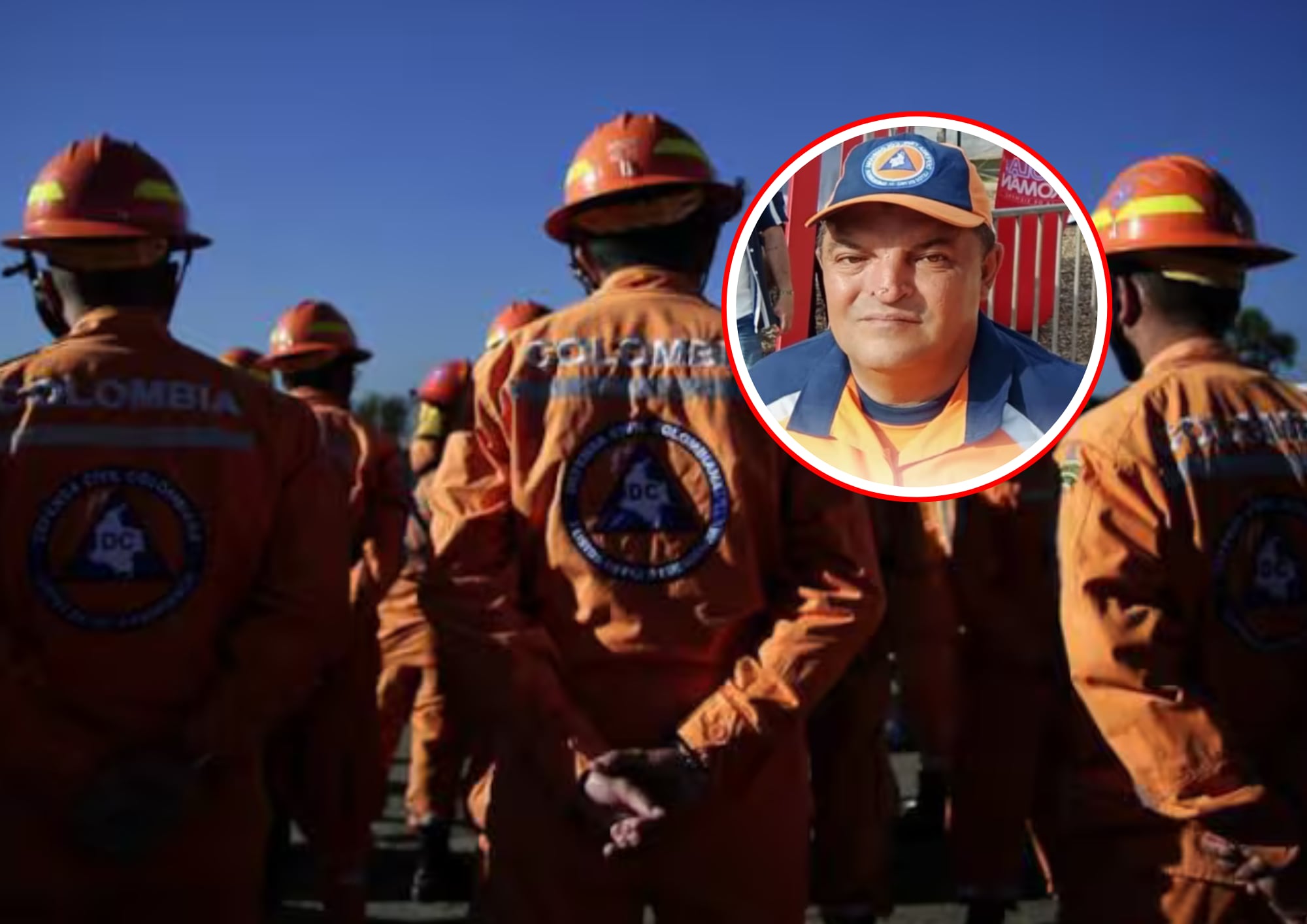 Jesús María Hernández Romero, voluntario de la Defensa Civil.