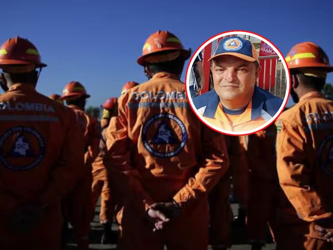 Jesús María Hernández Romero, voluntario de la Defensa Civil.