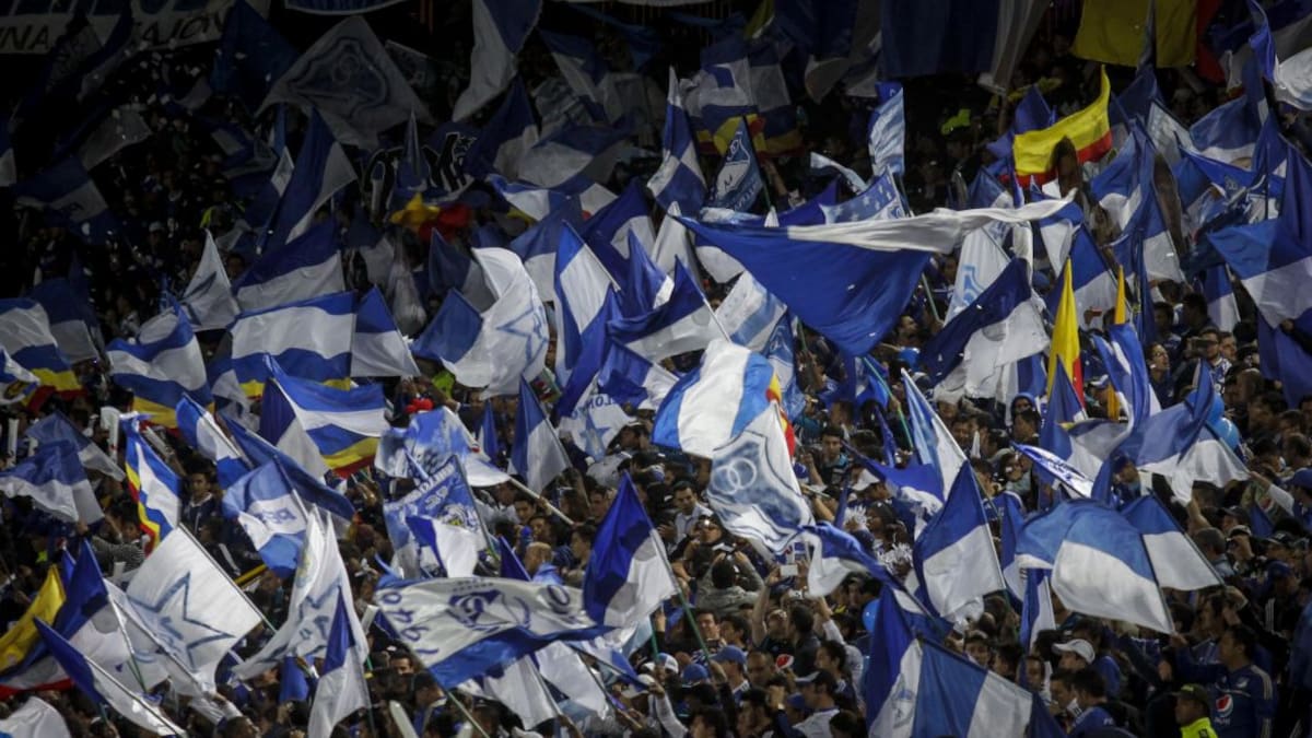 Hinchas de Millonarios dieron ejemplo de buen comportamiento en el Campín