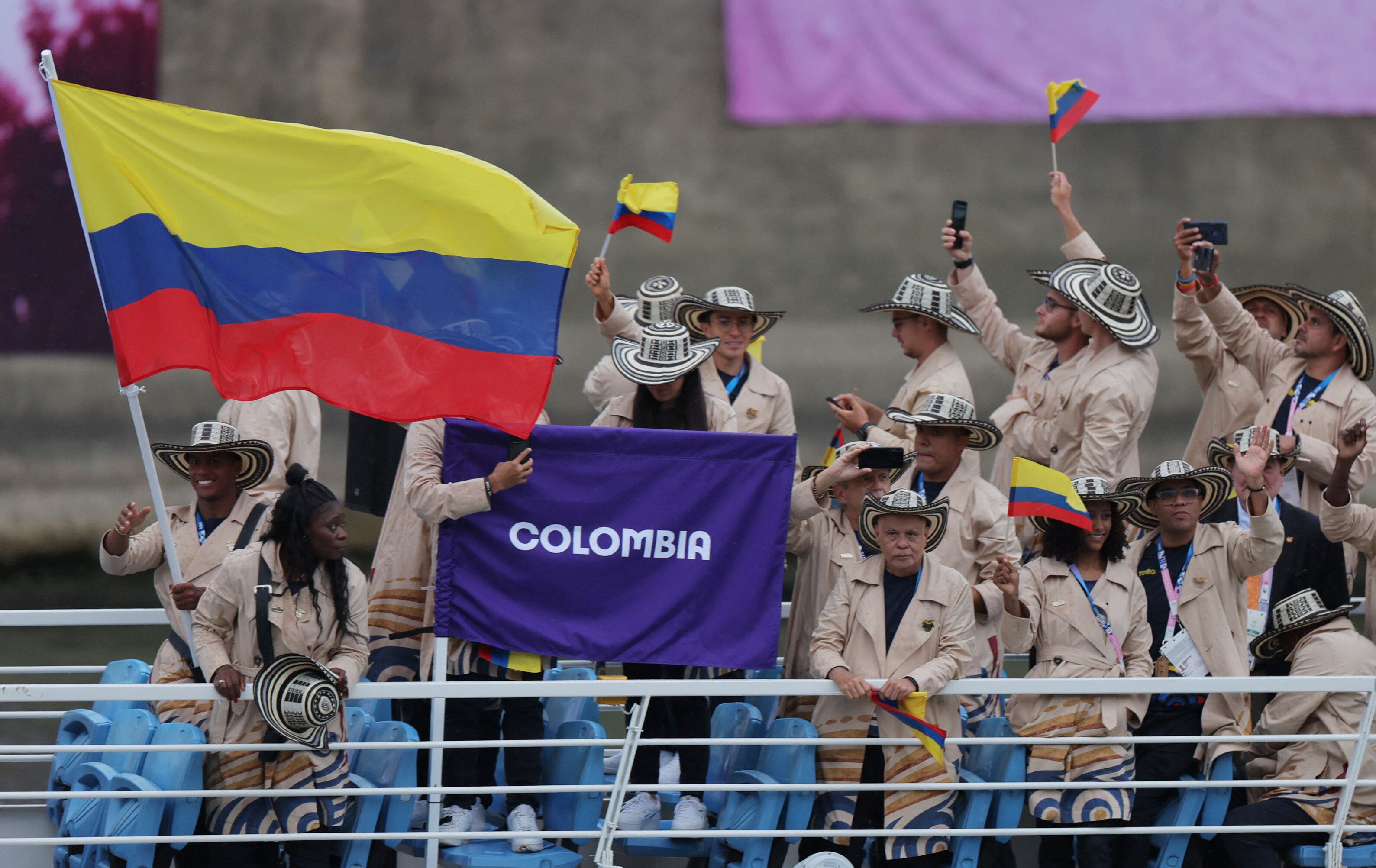 Delegación colombiana en París 2024 | Foto: Cortesía Juegos Olímpicos