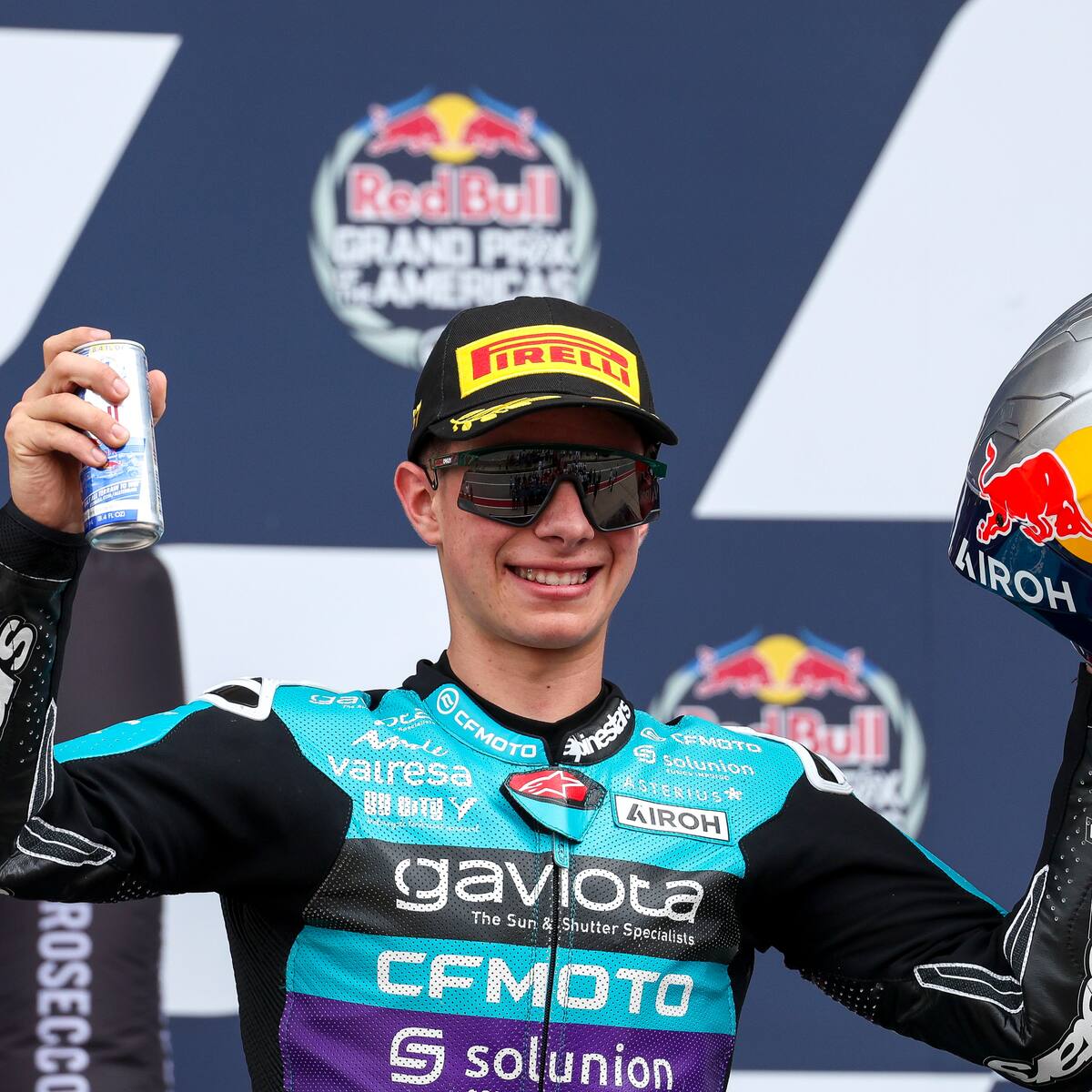 David Alonso, el piloto colombiano que no para de hacer historia en el Moto3