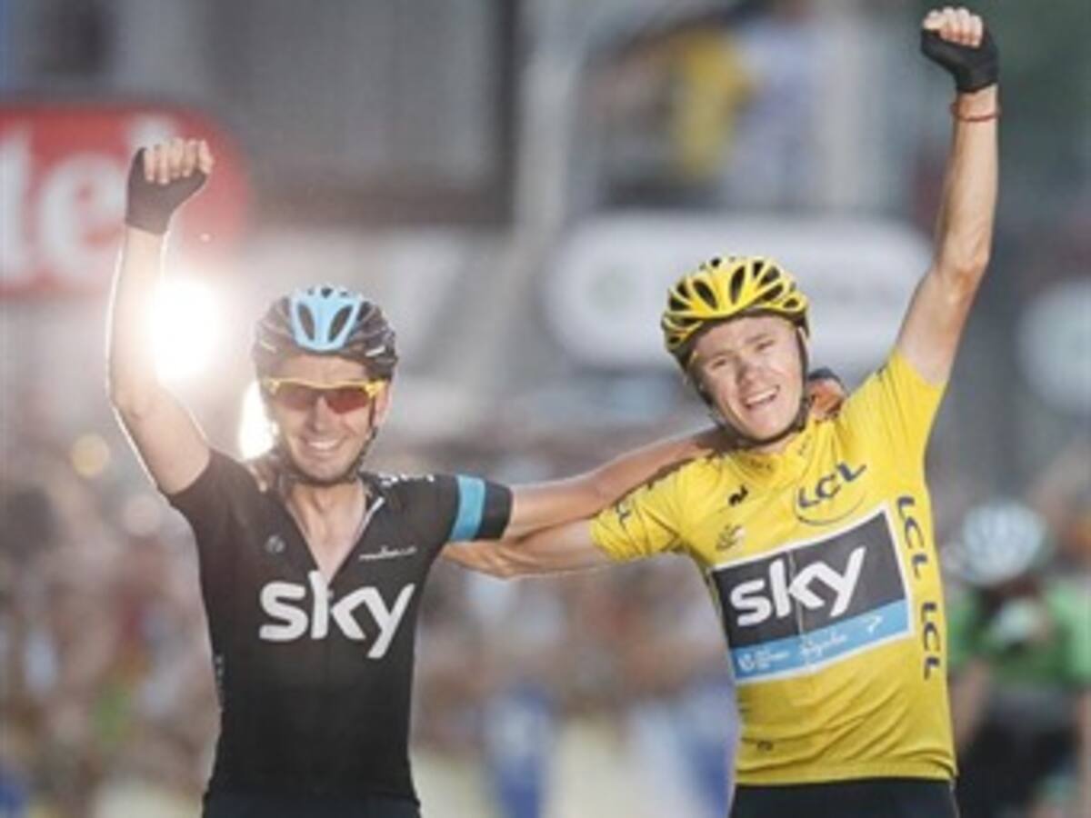 Chris Froome revalidó el dominio británico en el Tour de Francia