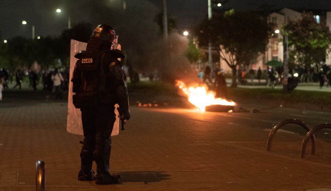 Protestas en Bogotá 