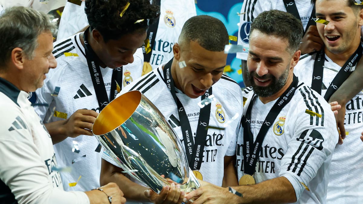 Real Madrid supera a Atalanta y se proclama supercampeón de Europa por sexta vez