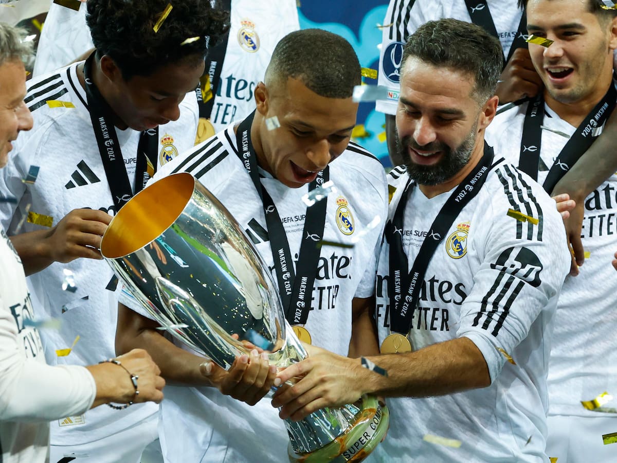 Real Madrid supera a Atalanta y se proclama supercampeón de Europa por sexta vez