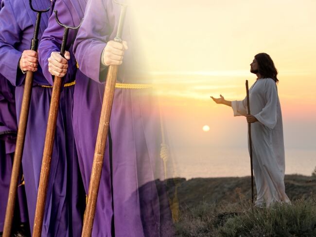 Imagen de referencia, cristo y semana santa