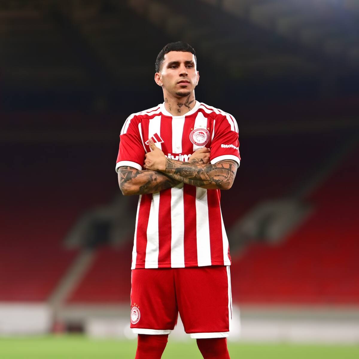 Gustavo Puerta, tras ser oficializado por el Olympiacos: “Es un placer venir a un club tan grande”