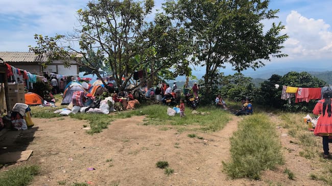 Foto: Suministrada comunidad Marsella, Risaralda.