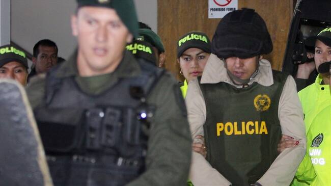 Jonathan Vega, sindicado de ser el autor del ataque con ácido contra Natalia Ponce de León. Foto: Colprensa
