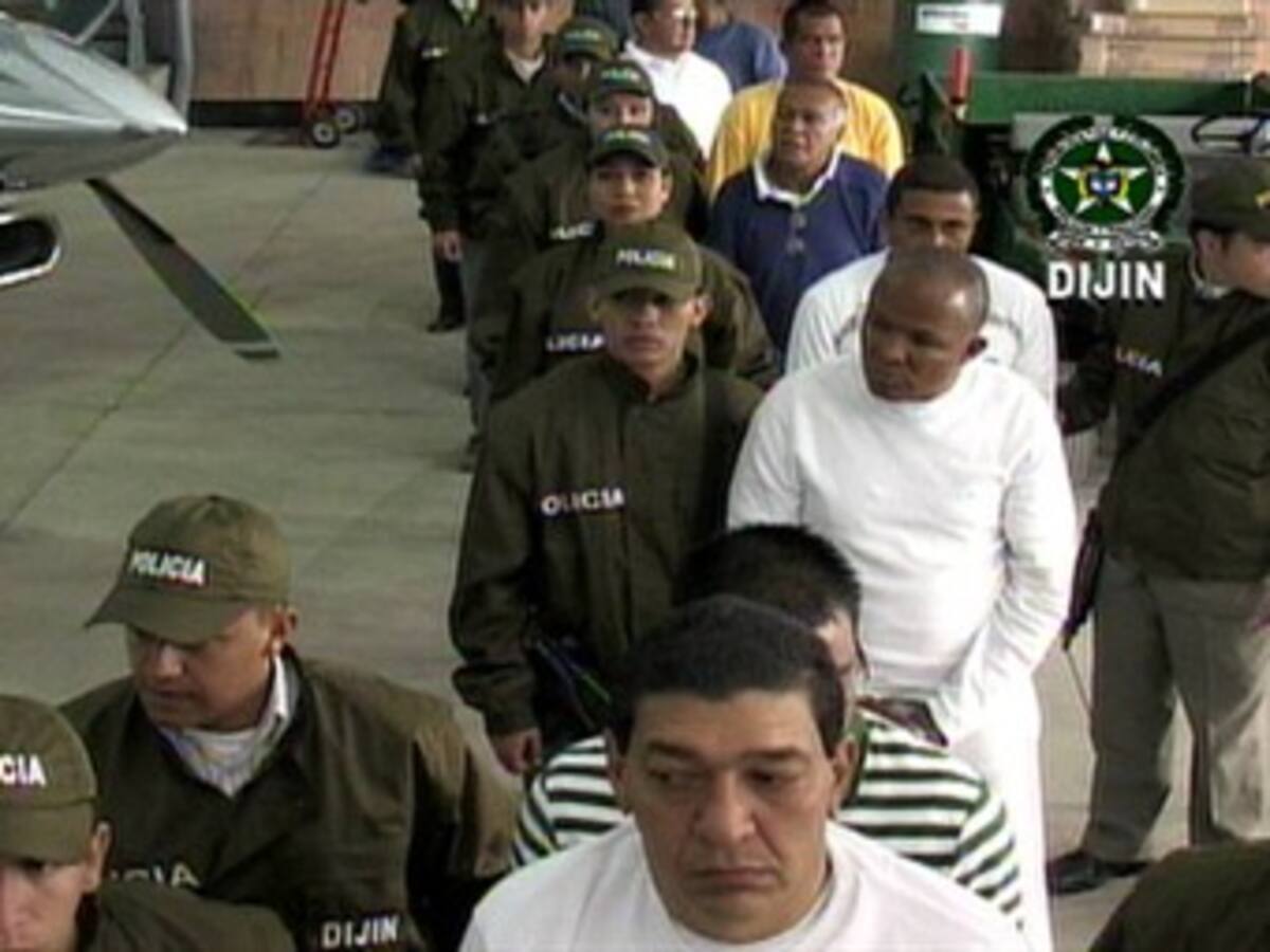 Treinta y tres colombianos fueron extraditados a los Estados Unidos por delito de narcotráfico