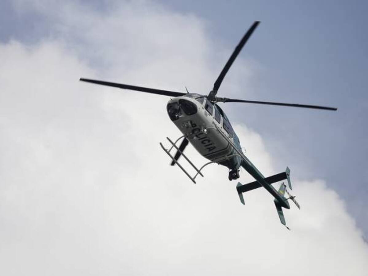 Atacan helicóptero militar con funcionarios de la Gobernación de Santander