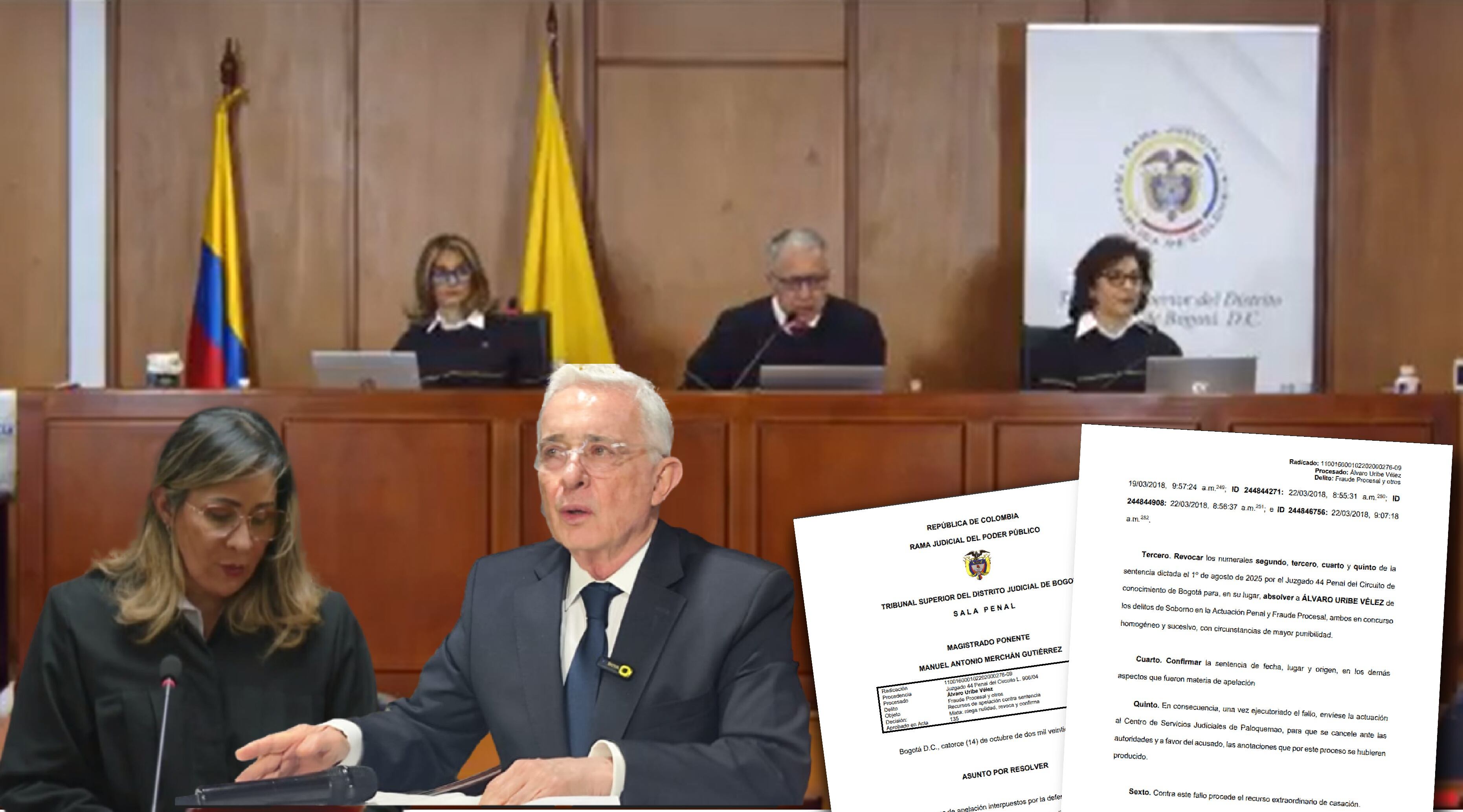 Ocho errores que encontró el Tribunal de Bogotá para tumbar la sentencia de la juez Sandra Heredia