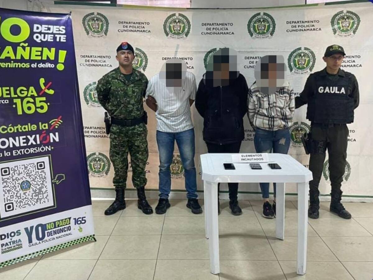Operativo contra la extorsión y el secuestro dejó 158 capturados en 22 departamentos