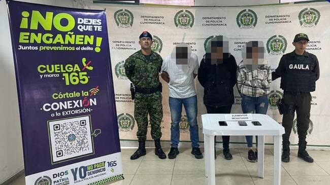 Las capturas fueron en 22 departamentos en total// Foto: Gaula