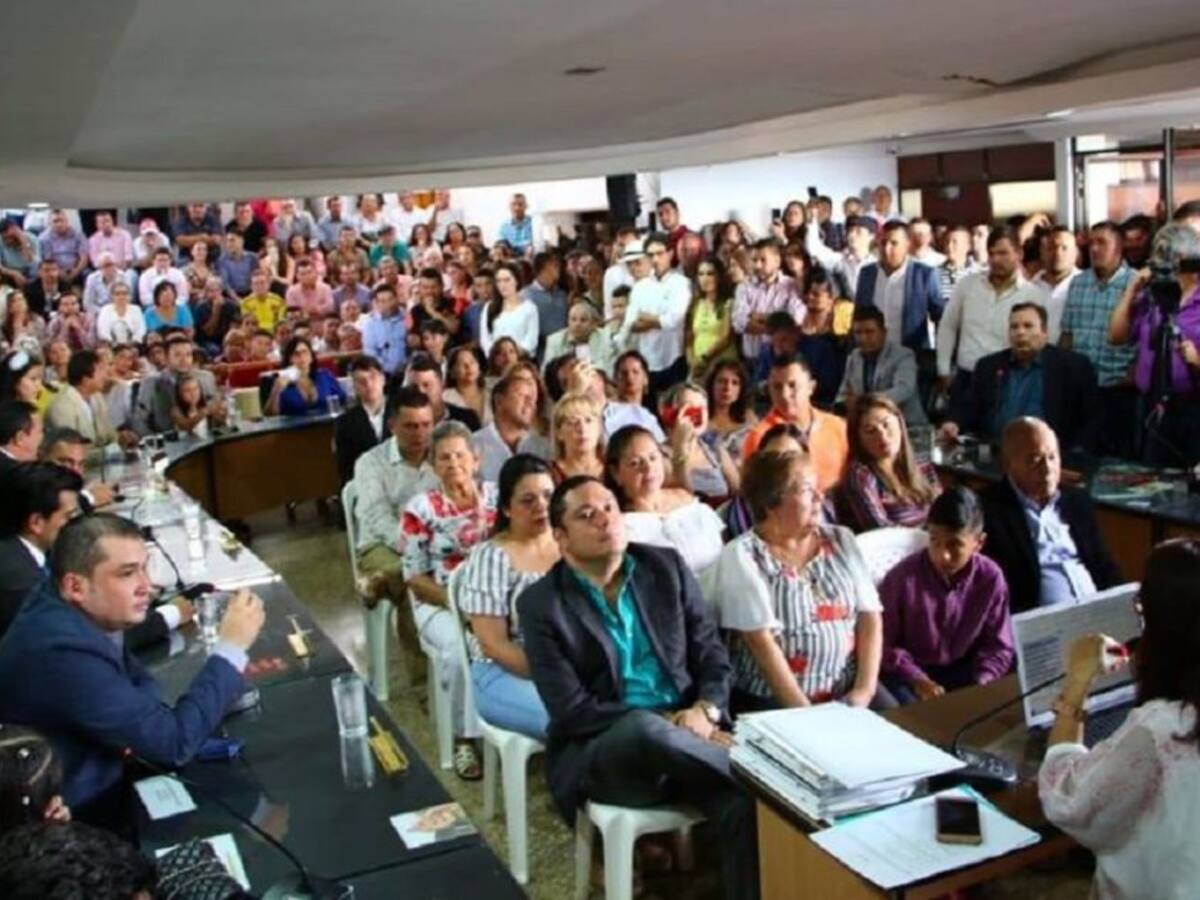 Lista mesa directiva del Concejo de Floridablanca y Barrancabermeja